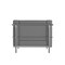 Flash Furniture Gray LeatherSoft Chair with Double Bar Frame ZB-REGAL-810-1-CHAIR-GY-GG - alternate 8